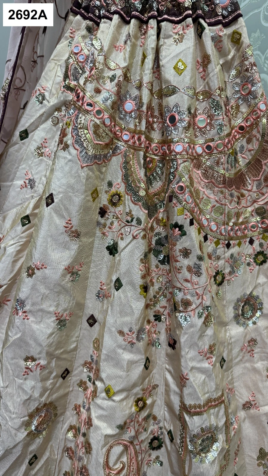 Anjani Art 2692A & 2692B Heavy Pure Viscose Wholesale Lehenga Catalog — Wholesale Lehenga, MPA wholesale from Surat - Gallery Image 7